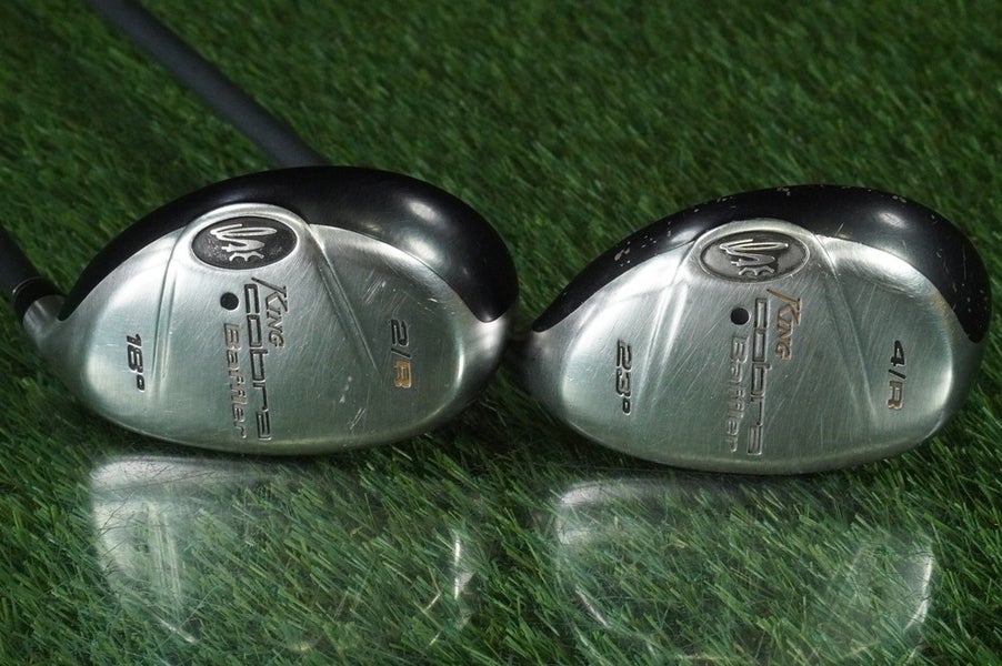 King Cobra Baffler Hybrid Set 18 2/R 23 4/R Aldila Stiff Flex Graphite RH