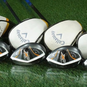 Callaway X2 Hot Hybrid Set 3H-6H 60-R Regular Flex Graphite RH W/ Headcovers