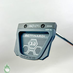 Used RH Bettinardi INOVAI 9.0 6061 AL 47" Milled Belly Putter Steel Golf Club