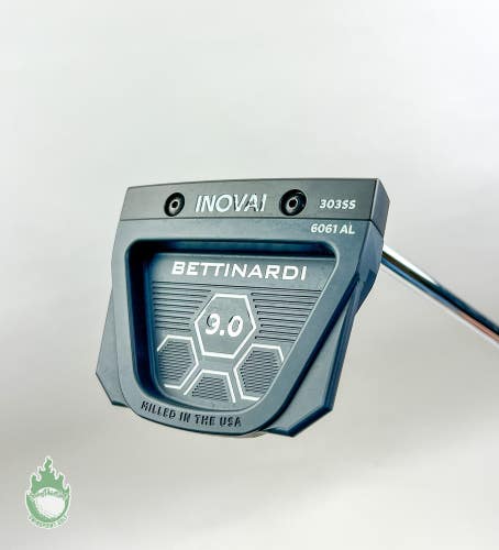Used RH Bettinardi INOVAI 9.0 6061 AL 47" Milled Belly Putter Steel Golf Club