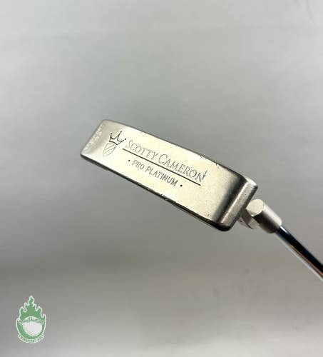 Used RH Titleist Scotty Cameron Pro Platinum Newport Two 35" Putter Golf Club