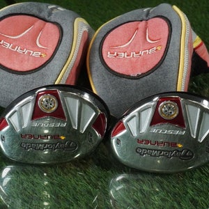 TaylorMade Burner Rescue Hybrid Set 25 5H 28 6H Regular RH W/ Headcovers