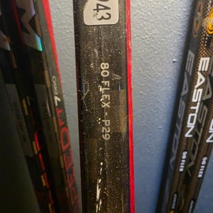 Senior CCM JetSpeed FT7 Pro Right Handed Hockey Stick P29 80 Flex (Used)