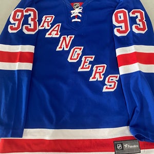 New York Rangers ZIBANEJAD Jersey (New)