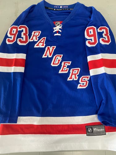 New York Rangers ZIBANEJAD Jersey (New)