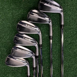 2025 TaylorMade P790 Iron Set | Stiff Flex | Dynamic Gold 105 S300 Steel Shaft | #4-9