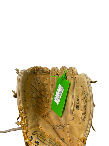 Used Rawlings RBG67 BB/SB Glove RH Throw Tan 12 1/2" 11706-S000370650
