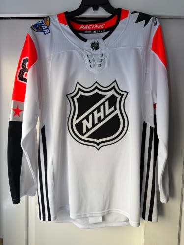 San Jose Sharks 2018 ASG Size 52 Adidas Jersey Brent Burns #88