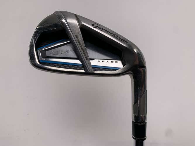 TaylorMade SIM MAX OS Single 7 Iron KBS Max 85g Regular Steel Mens RH -1''