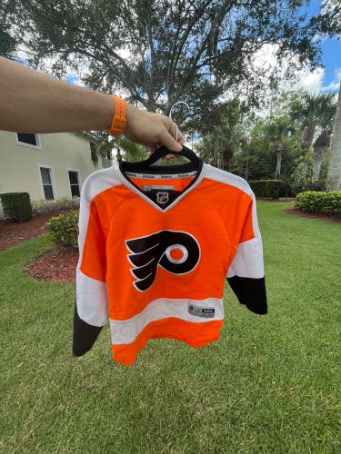 Orange Small / Medium Kids Unisex Reebok Jersey (Used)