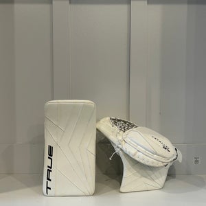 True Catalyst 7x3 Senior Goalie Glove & Blocker Regular Catch (New)