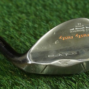 Cobra Trusty Rusty 55 Wedge Sand Tri-Bounce PWR II Dark Steel S200 Stiff RH