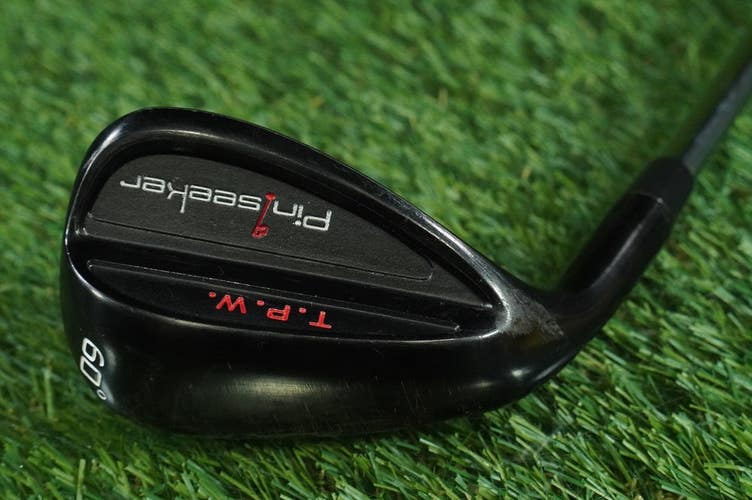 Pinseeker T.P.W. 60 6 Wedge Lob Steel Shaft Left Handed LH ~ LOOK!!
