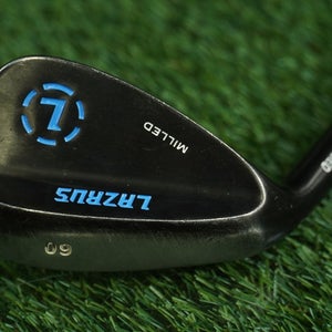 Lazrus Forged Milled 60 Wedge Lob Steel Shaft Left Handed LH ~ LOOK!!