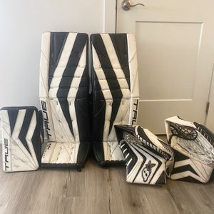 34"+2 Custom True PX3 Regular Goalie Full Set (Used) with Brian’s Glove