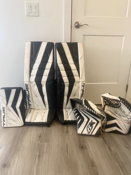 34"+2 Custom True PX3 Regular Goalie Full Set (Used) with Brian’s Glove