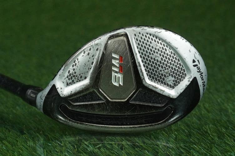 TaylorMade M6 19 3 Hybrid Iron 3H Fujikura Atmos 7S Stiff Flex Graphite ~ USED