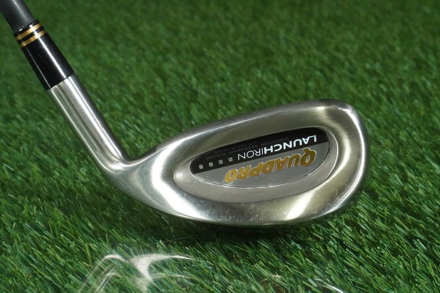 Cleveland QuadPro 18 Driving Iron / Launch Iron / 1 Iron Stiff Flex Graphite RH