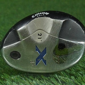 Callaway X 21 3 Hybrid Iron 3H 80g Regular Flex Graphite Shaft Right RH ~ LOOK!