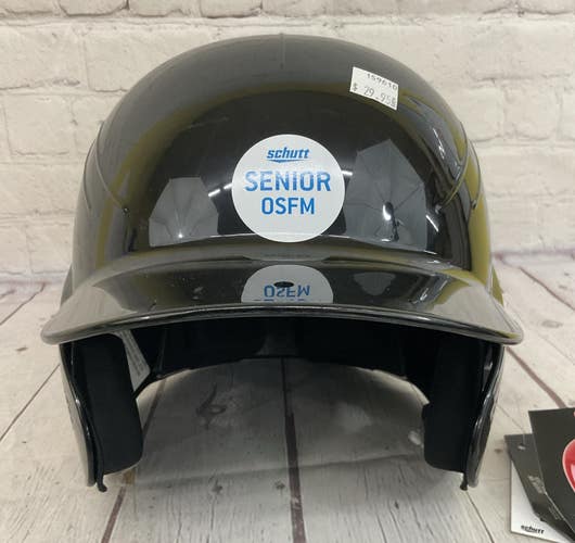 Schutt XR1 Youth Senior Softball Helmet Gloss Black OSFM 7" - 7.5"