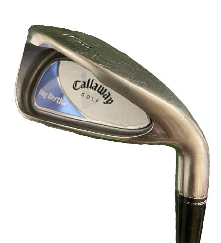 Callaway Big Bertha Wide Sole 6 Iron 55g W Ladies Graphite 36.5" RH Good Grip