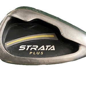 Strata Plus Stainless 9 Iron Men's RH Stiff Flex Steel 35.5" Nice Factory Grip