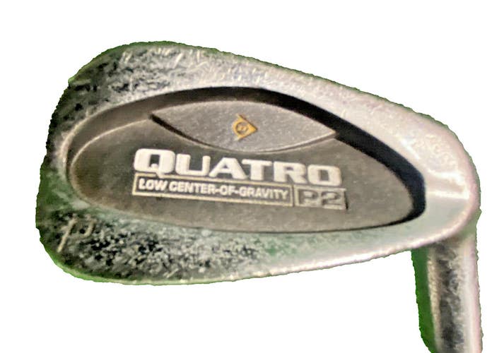 Dunlop Quatro Pitching Wedge P2 LCG Stiff Steel 35.75" RH Factory Grip