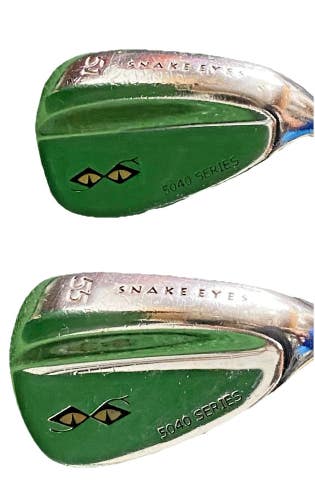 Snake Eyes Investment Forged Plus Length Wedge Set RH 51* GW, 56* SW +2.5 Inches