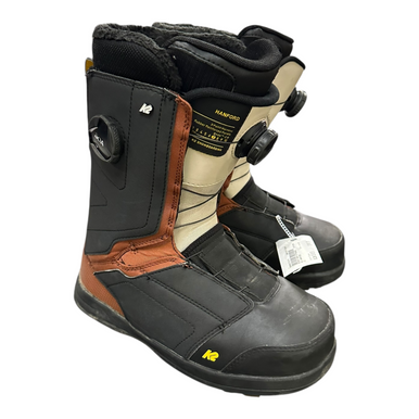 Used K2 HANFORD Mens Snowboard Boots Black Senior 8.5 11375-S000373171