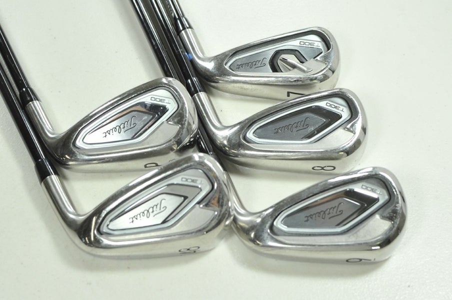 Titleist T300 2019 7-PW,48* Iron Set Regular Flex RH Tensei Red Graphite #205918