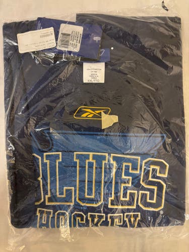 Brand New w/Tags Vintage Reebok St. Louis Blues T Shirt XXL