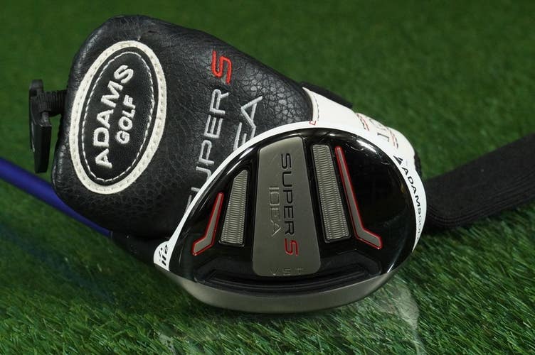 Adams Super S Idea 17 2 Hybrid Iron 2H Diamana Stiff Graphite RH With Headcover