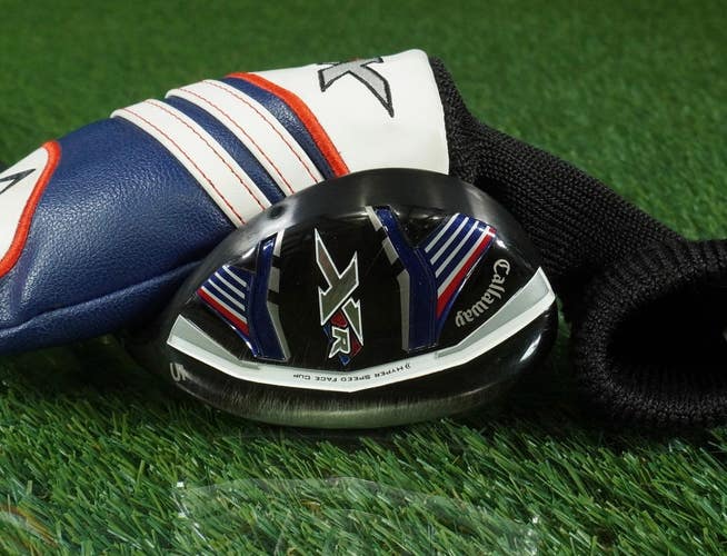 Callaway XR 25 5 Hybrid 5H Project X 5.5 Regular Flex Graphite RH W/ Headcover