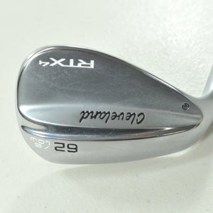 LEFT HANDED Cleveland RTX-4 Tour Satin 62*-06 Wedge DG S400 Stiff Steel #208206