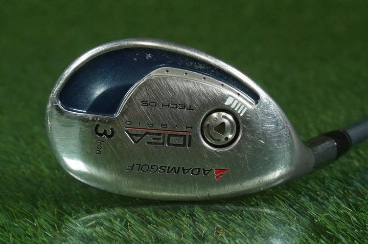 Adams Idea Tech OS 3 Hybrid Iron 3H 60g Regular Flex Graphite Shaft Left Hand LH