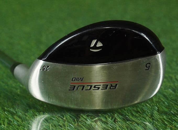 TaylorMade Rescue Mid 25 5 Hybrid Iron 5H Precision 95g Regular Flex Steel RH