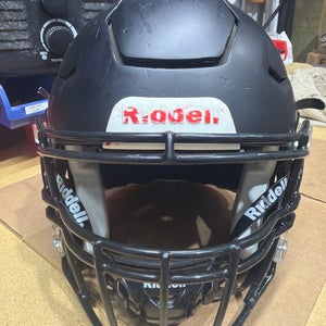 USED RIDDELL FLEX ADULT HELMET - XL - FLAT BLACK