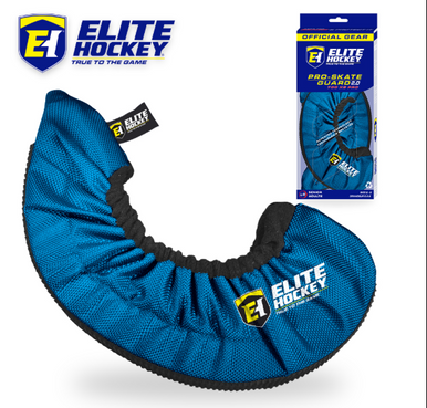 New ELITE HOCKEY PRO-SKATE SOAKER/GUARD BLUE YTH 11628-ELHPROSKTBLYTH