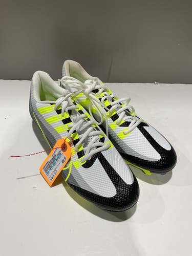 NEW Nike VAPOR EDGE SPEED 360 Adult FB Cleats White/Black/Yellow Senior 11.5 11628-S000185081