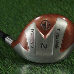 TaylorMade Ti-Bubble 2 2 Wood Fairway Bubble 2 Shaft TS-100 Extra X-Stiff ~ WOW!
