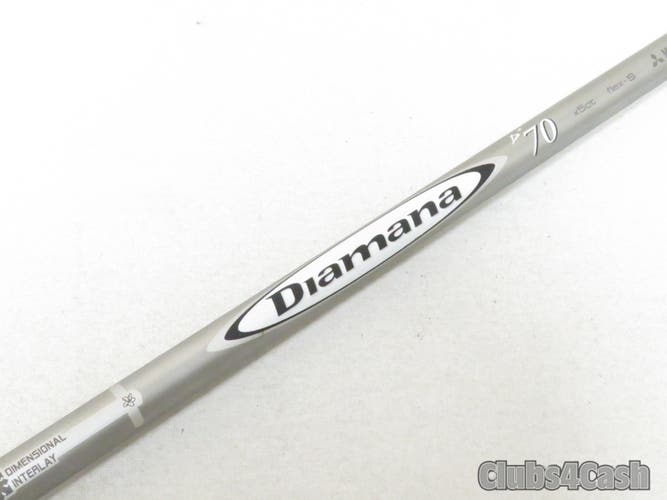 Mitsubishi Diamana D+ 70 x5ct White Board Stiff Driver Shaft +PING G400 Adapter