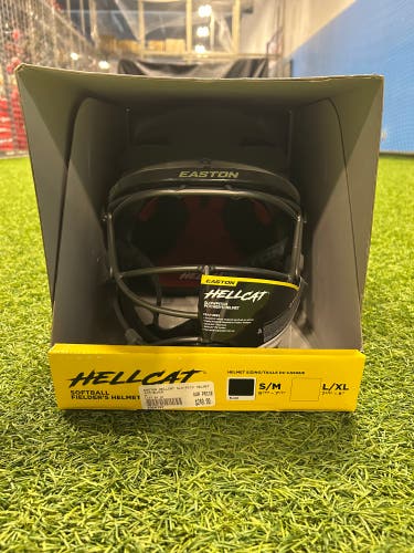 Easton Hellcat Slo-Pitch Helmet S/M Black (New)