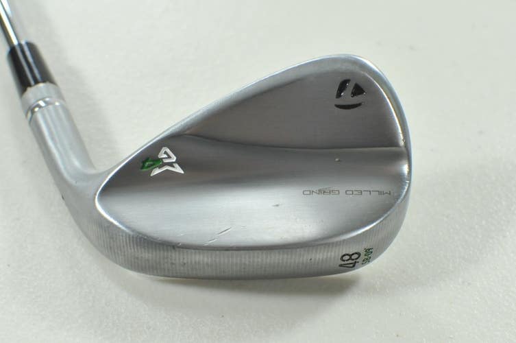 TaylorMade Milled Grind 4 Satin 48*-09 Wedge Right DG Wedge Flex Steel # 208890