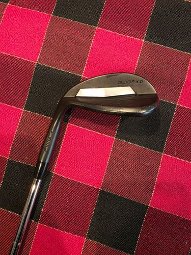 LEFT HAND PING GLIDE 4.0 BLACK SAND WEDGE 56-W14 STEEL NIPPON 115