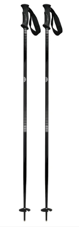 New 5TH ELEMENT SHADOW SKI POLE 125CM 11628-SSISHADOW125CM