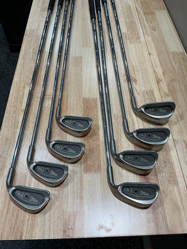 Used Ping EYE 2 BLACK DOT Mens Iron Set RH 4I-SW 11628-S000185492