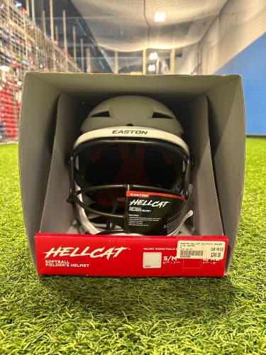 Easton Hellcat Slo-Pitch Helmet L/XL White (New)