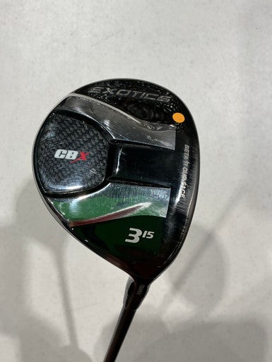 Used Tour Edge EXOTICS CBX Mens Fairway Wood RH 3 Wood 11628-S000181701
