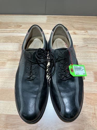 Used Ecco Womens Golf Shoes Black Senior 10 11628-S000181554