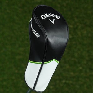 Callaway Edge Hybrid Headcover Black / White / Green Changeable #'s ~ LOOK!!